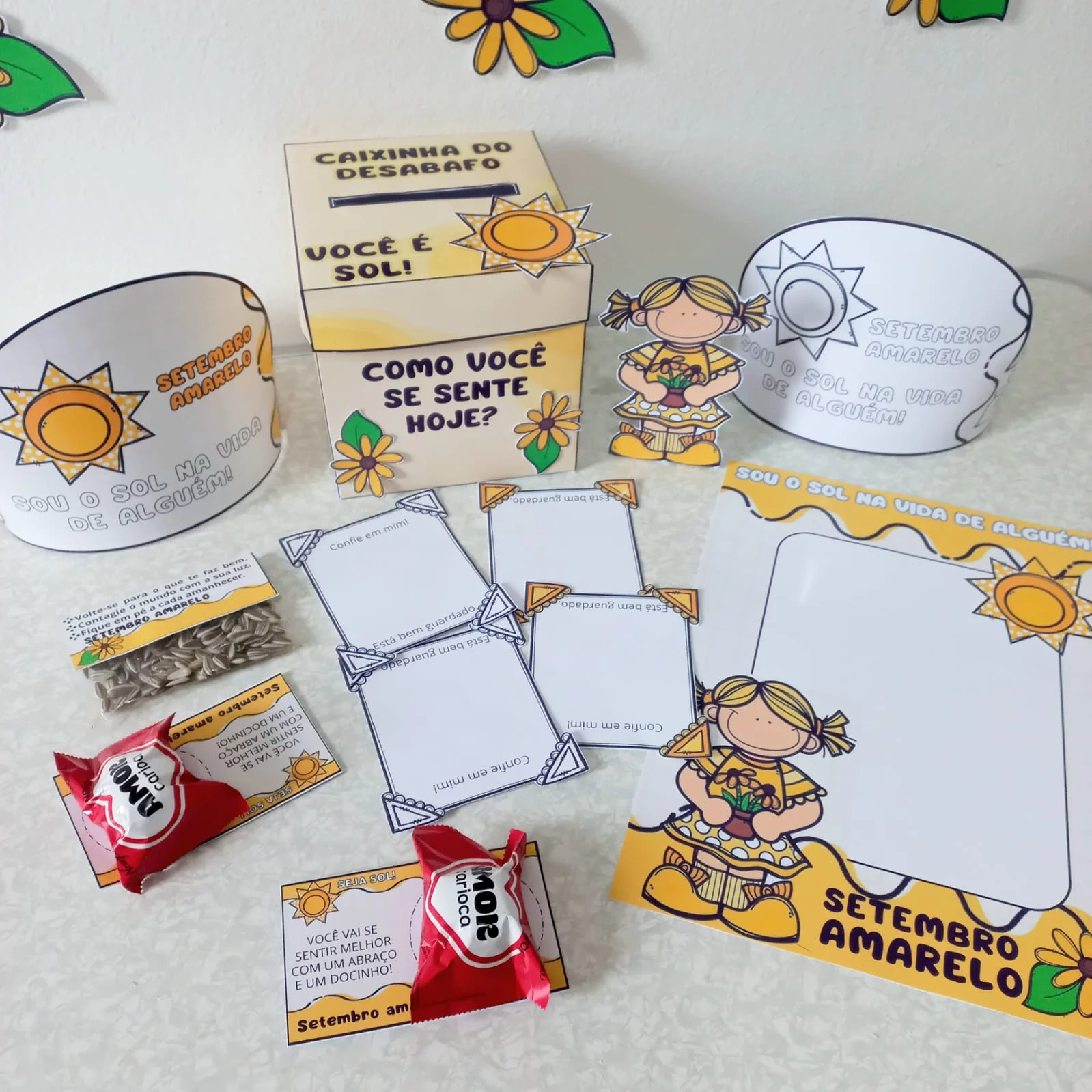 KIT Setembro Amarelo – Valorizando a Vida com Criatividade e Significado