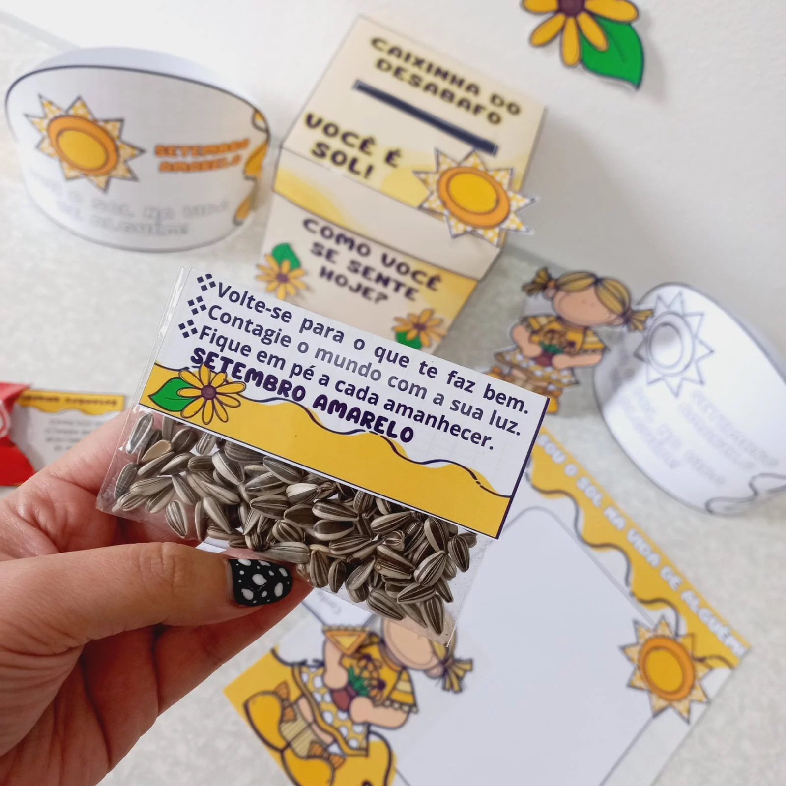 KIT Setembro Amarelo – Valorizando a Vida com Criatividade e Significado - Imagem 7