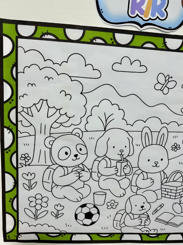 Painel para Colorir – Volta às Aulas! - Imagem 5