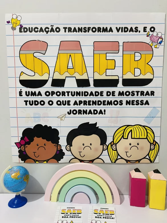 SAEB - Painel e Lembrancinha - Imagem 5