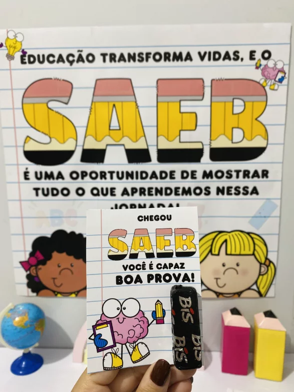 SAEB - Painel e Lembrancinha - Imagem 4