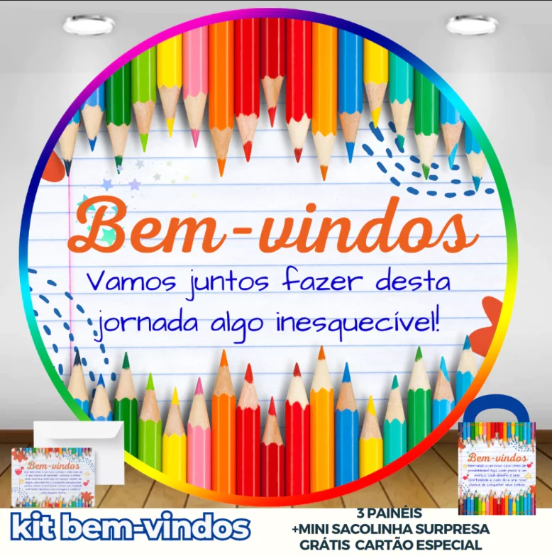 Kit Seja Bem-Vindos "Alta Qualidade"