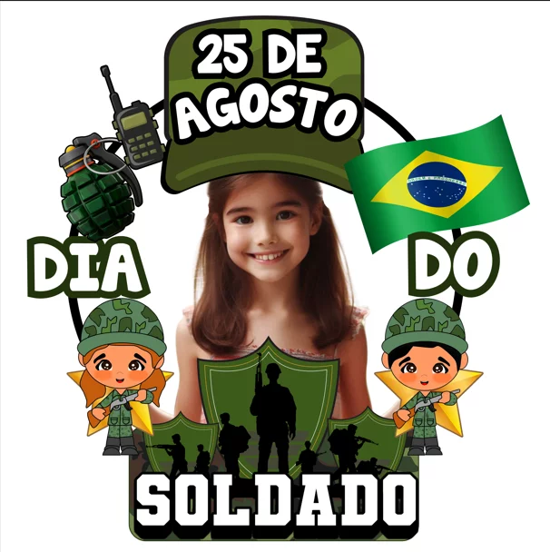 Kit 3 Painéis Dia do Soldado – Diversão, Patriotismo e Aprendizado! - Imagem 9