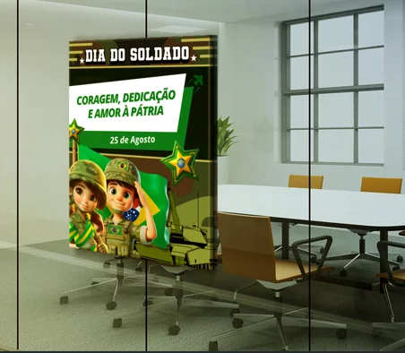 Kit 3 Painéis Dia do Soldado – Diversão, Patriotismo e Aprendizado! - Imagem 5