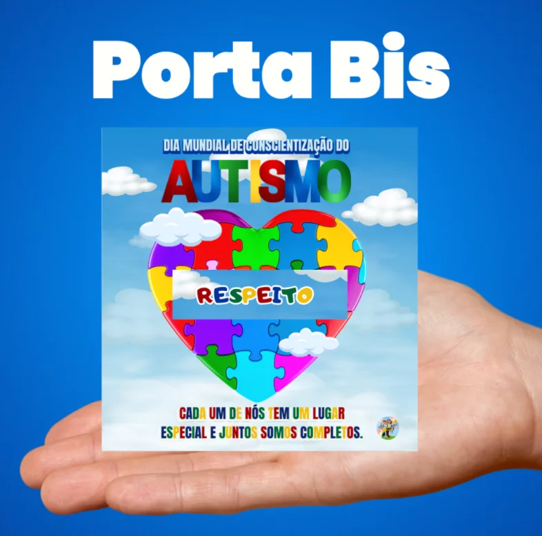 Kit dia do Autismo Balão da Inclusão - Imagem 2