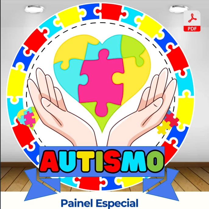 Kit Completo Dia Mundial da Conscientização do Autismo! - Imagem 5