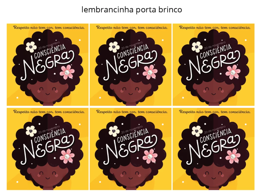 Kit Consciência Negra - Alta Qualidade - Imagem 17