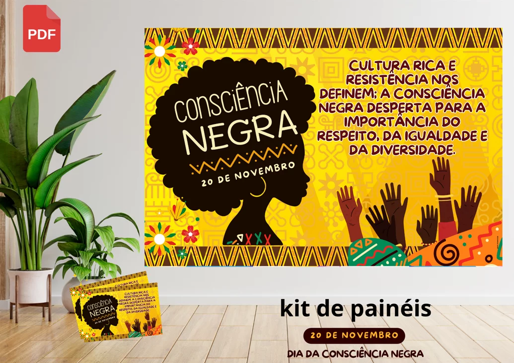 Kit Consciência Negra - Alta Qualidade - Imagem 5