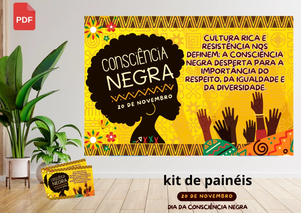 Kit Consciência Negra - Alta Qualidade - Imagem 14