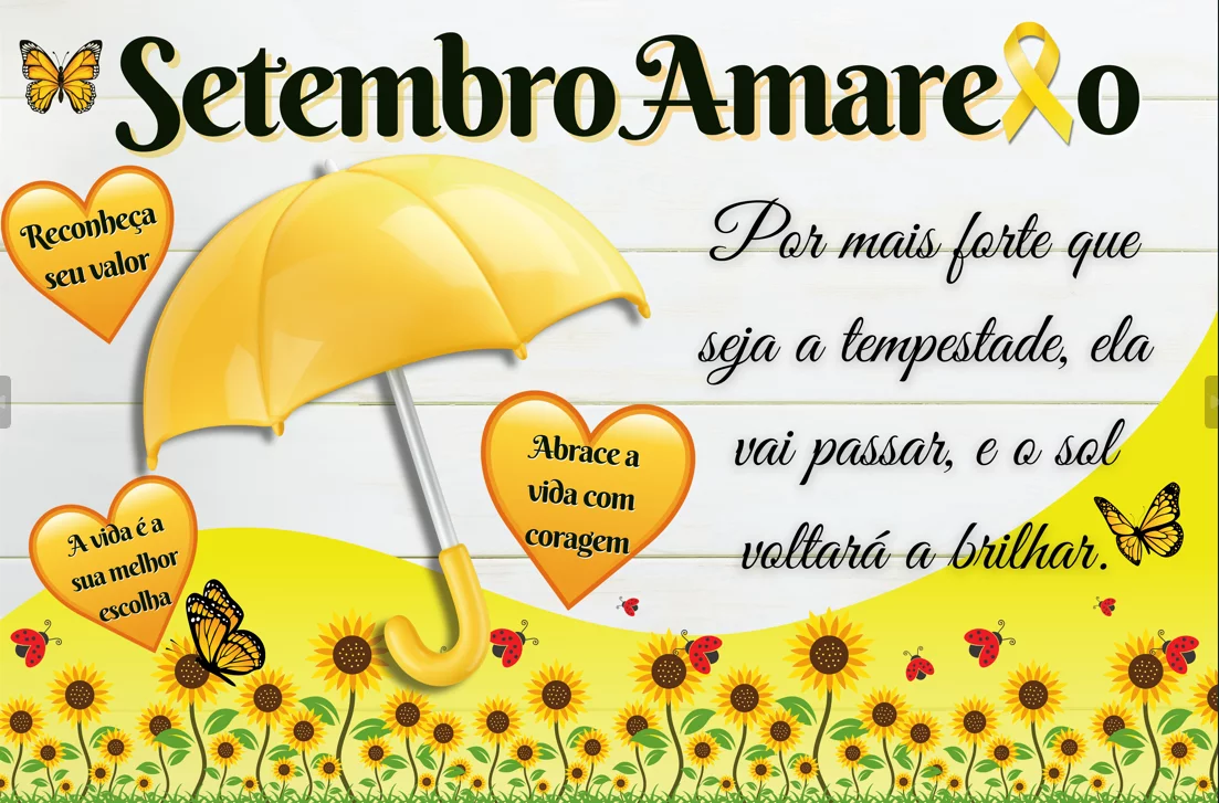💛 Kit Setembro Amarelo: Educar é Cuidar da Vida! - Imagem 4