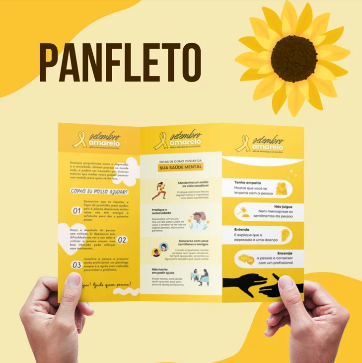 💛 Kit Setembro Amarelo: Educar é Cuidar da Vida! - Imagem 6