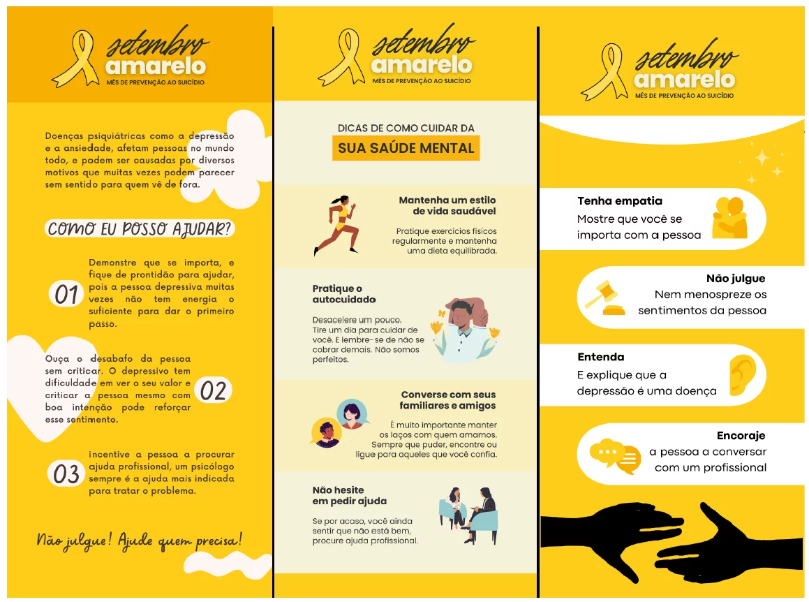 💛 Kit Setembro Amarelo: Educar é Cuidar da Vida! - Imagem 5