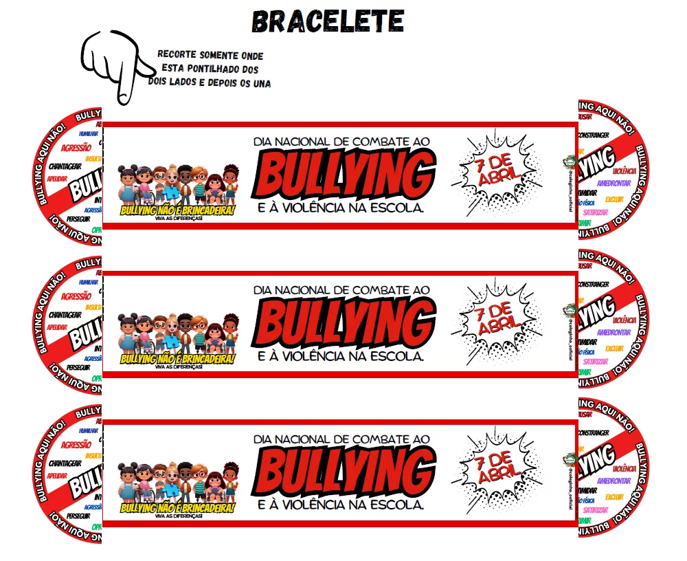 Kit Campanha contra o Bullying - Imagem 9