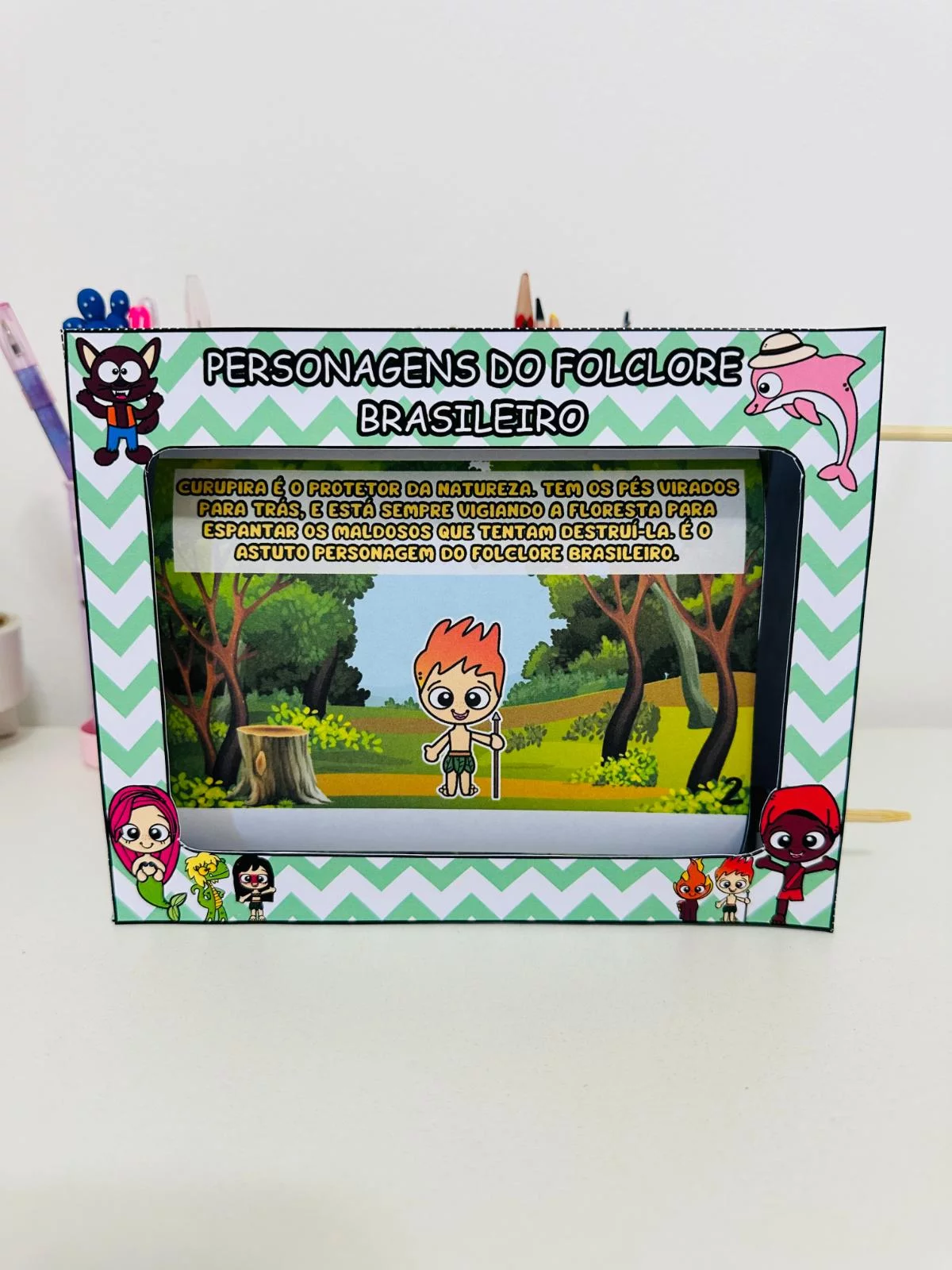 Caixa Personagens do Folclore Brasileiro