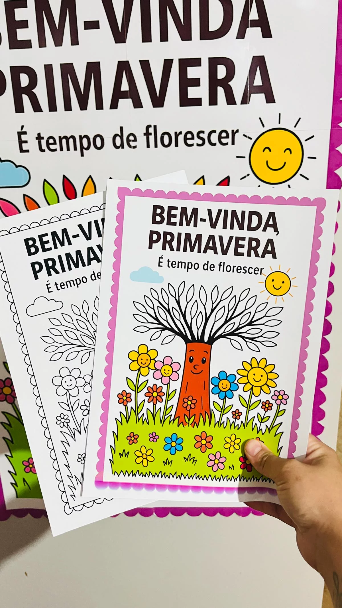 Cartaz Primavera – Alegria e Criatividade em Sala de Aula! - Imagem 3