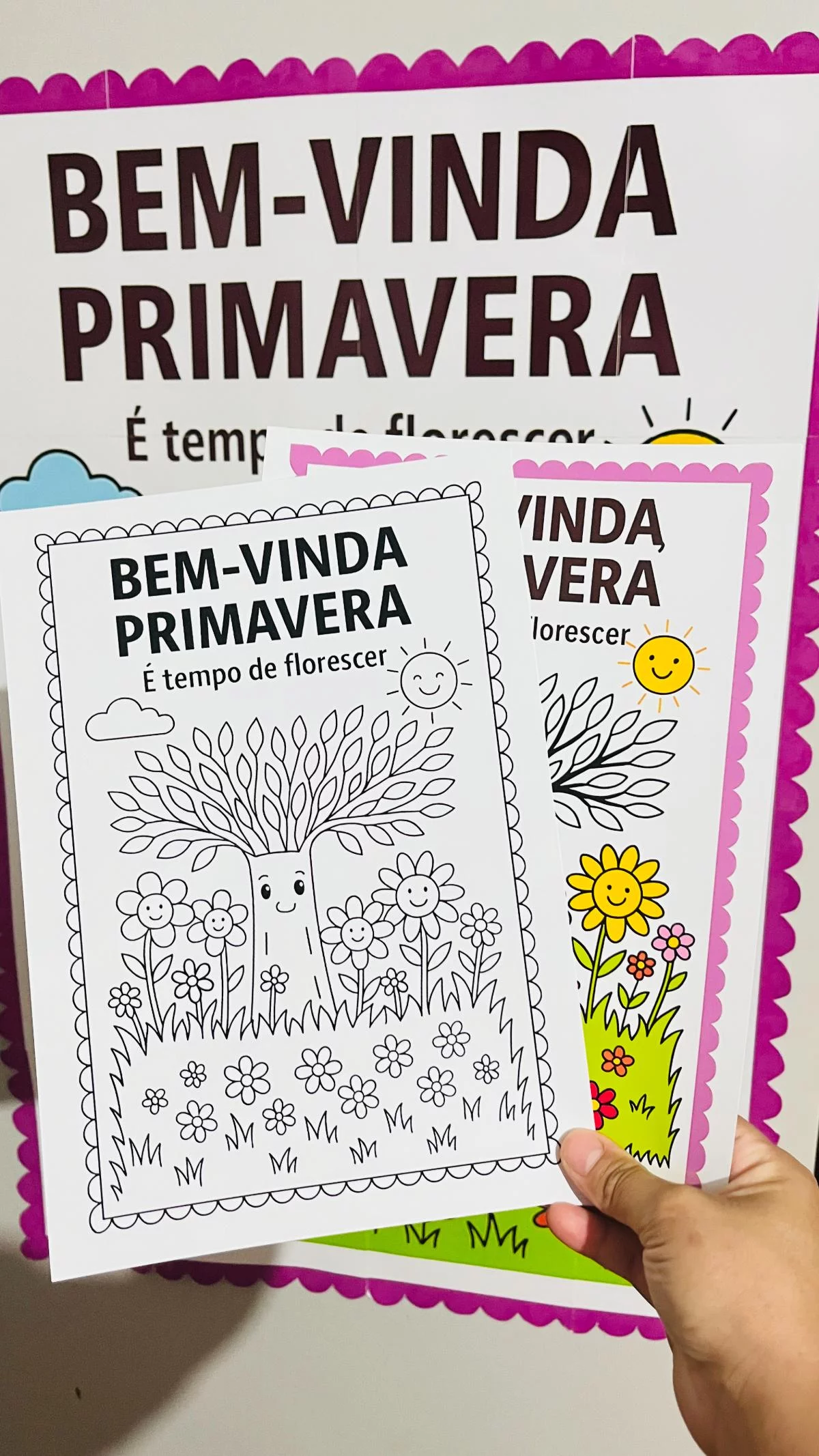 Cartaz Primavera – Alegria e Criatividade em Sala de Aula! - Imagem 2
