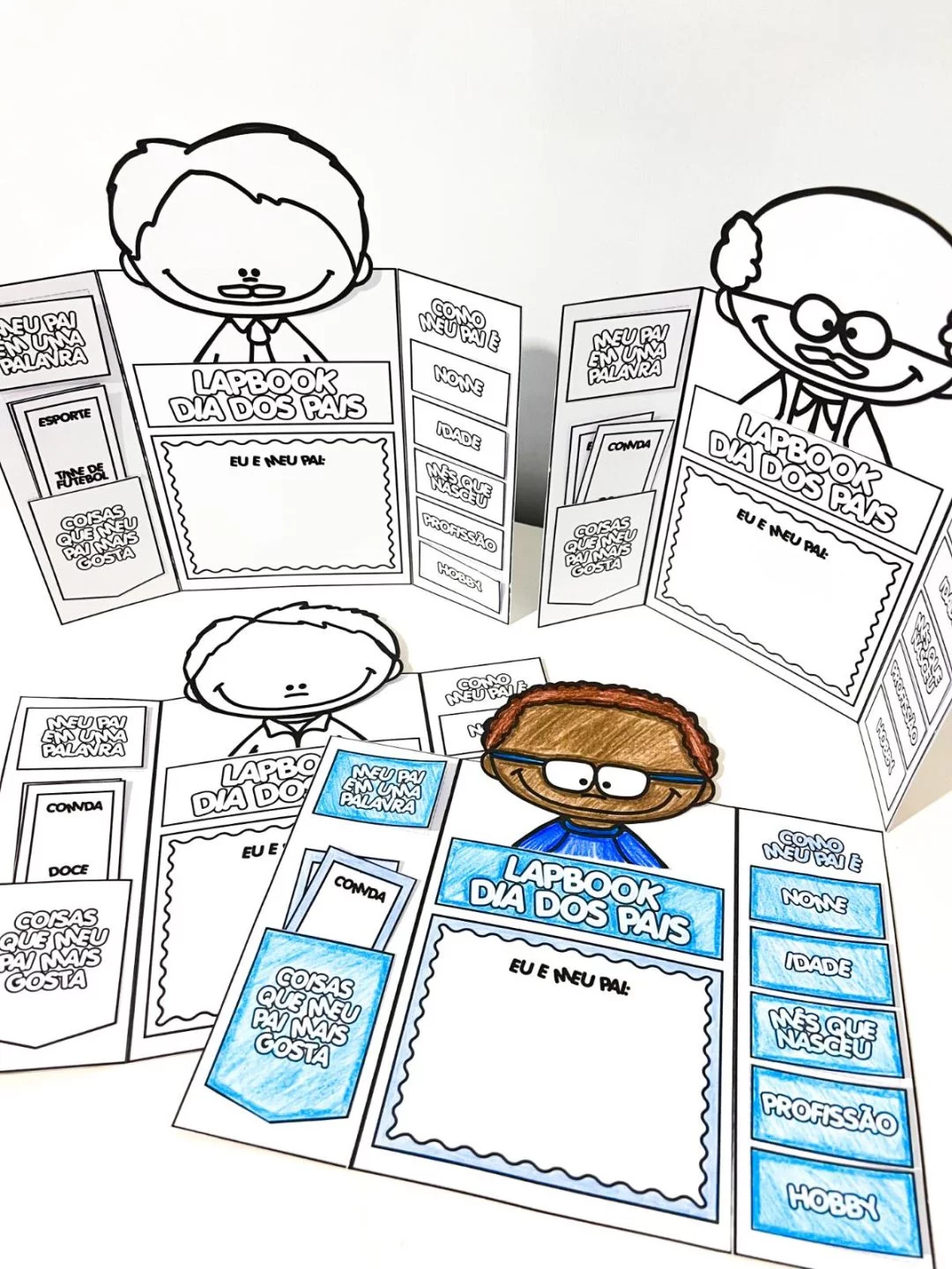 Lapbook Dia dos Pais – Um presente cheio de amor, afeto e criatividade! - Imagem 3