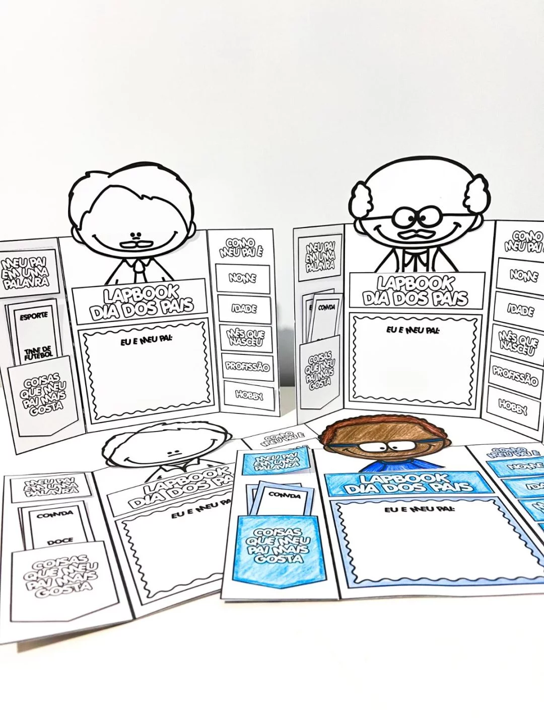 Lapbook Dia dos Pais – Um presente cheio de amor, afeto e criatividade! - Imagem 8