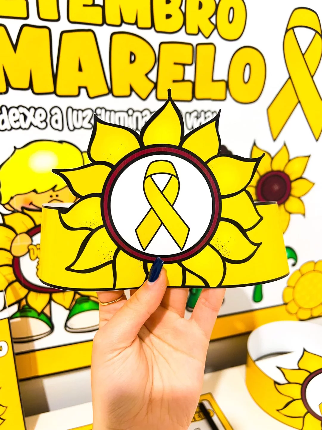 Kit Painel e Lembrancinhas – Setembro Amarelo - Imagem 6