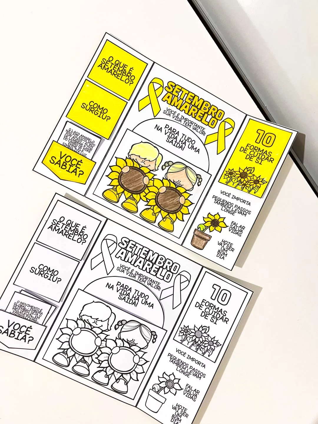 Lapbook – Setembro Amarelo