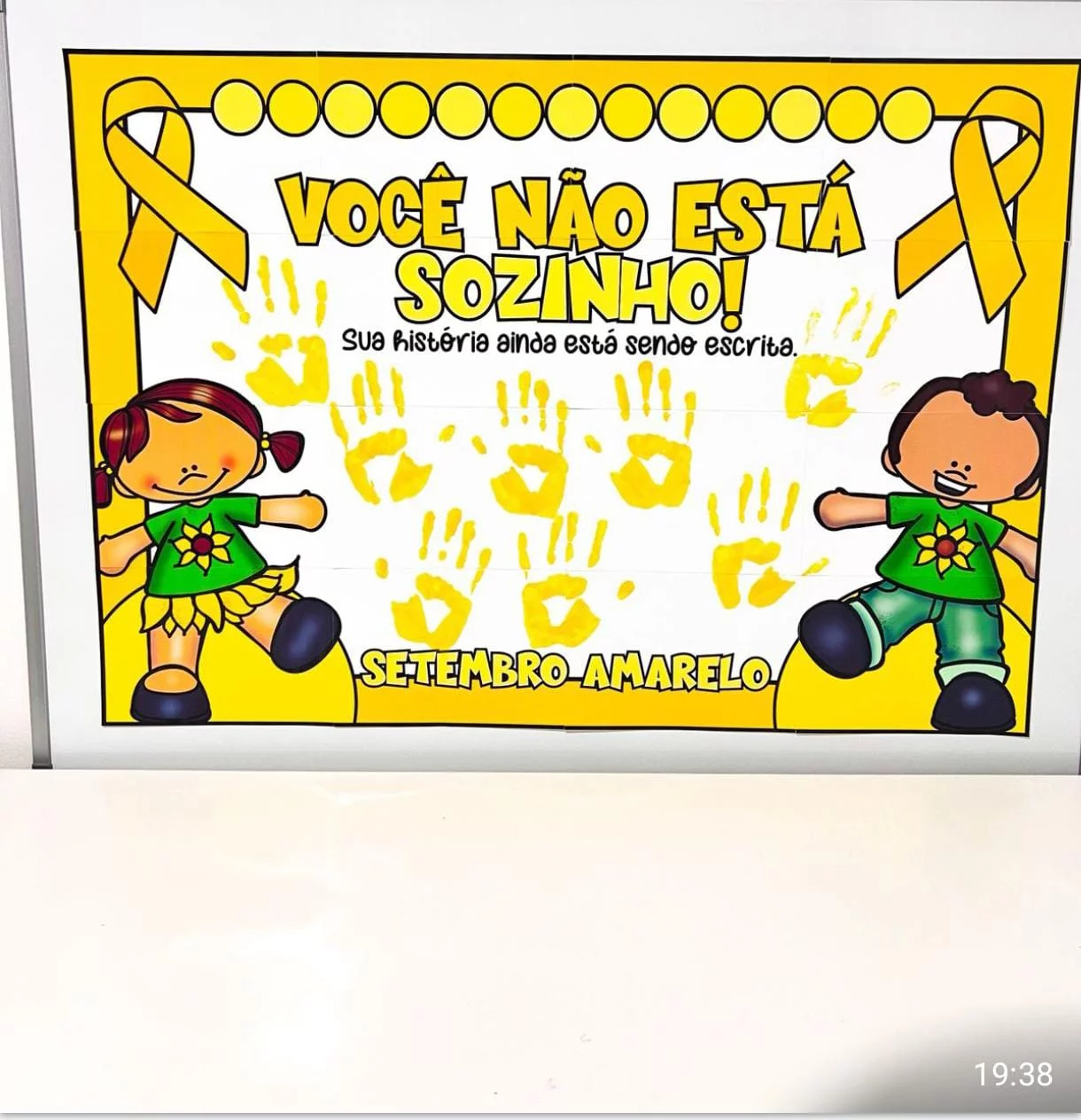 Cartaz Colaborativo – Setembro Amarelo
