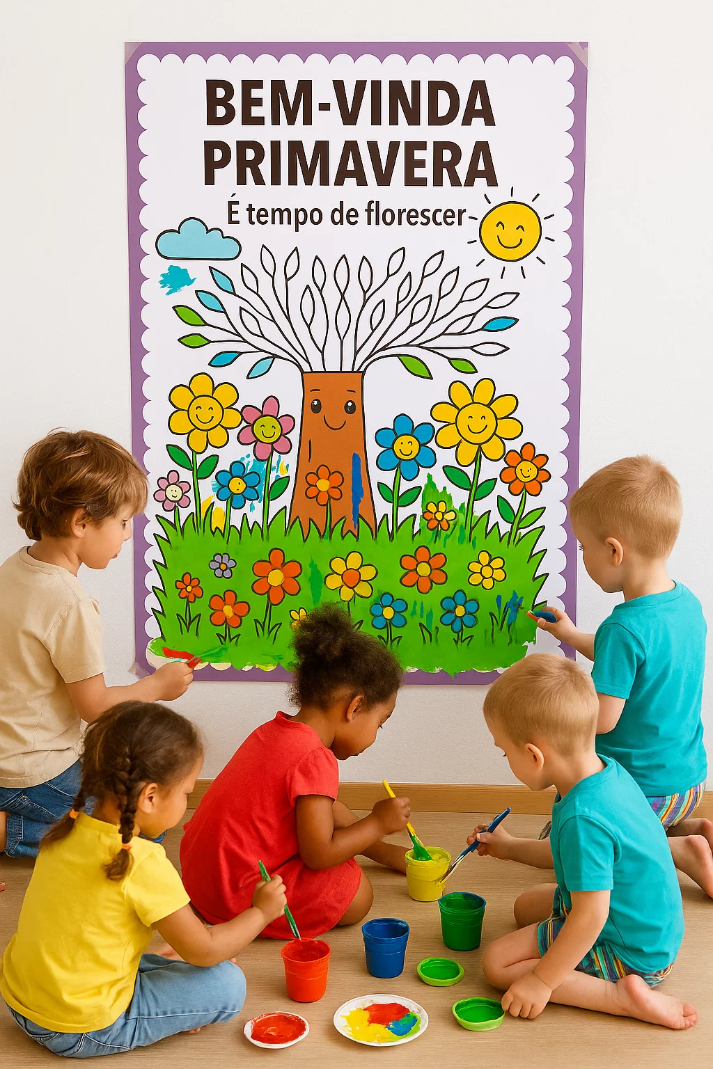 Cartaz Primavera – Alegria e Criatividade em Sala de Aula! - Imagem 6