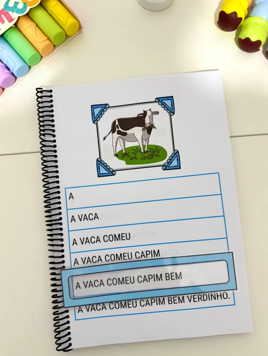 Apostila Fluência Leitora – 100 Frases - Imagem 2