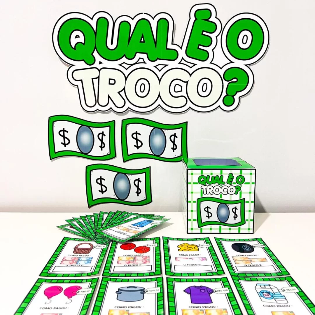 Qual é o Troco? – Jogo Matemático Interativo
