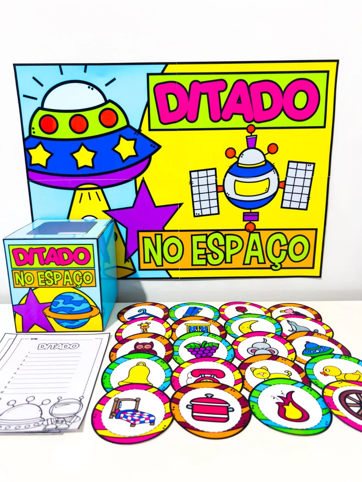 Ditado no Espaço Criativo e Envolvente