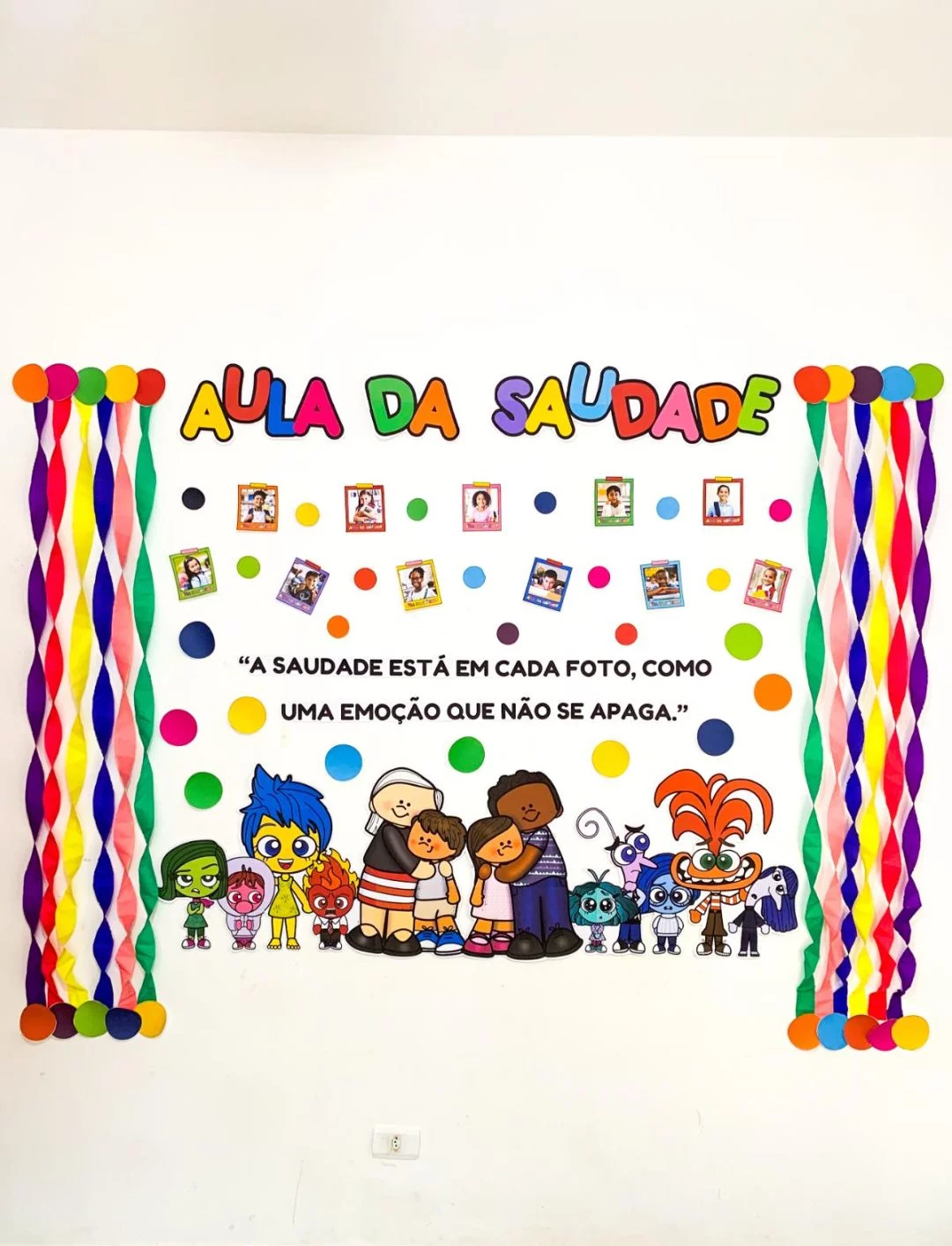 Painel Aula da Saudade – Tema Divertidamente - Imagem 7