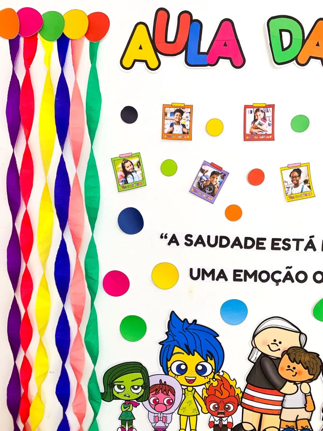 Painel Aula da Saudade – Tema Divertidamente - Imagem 5