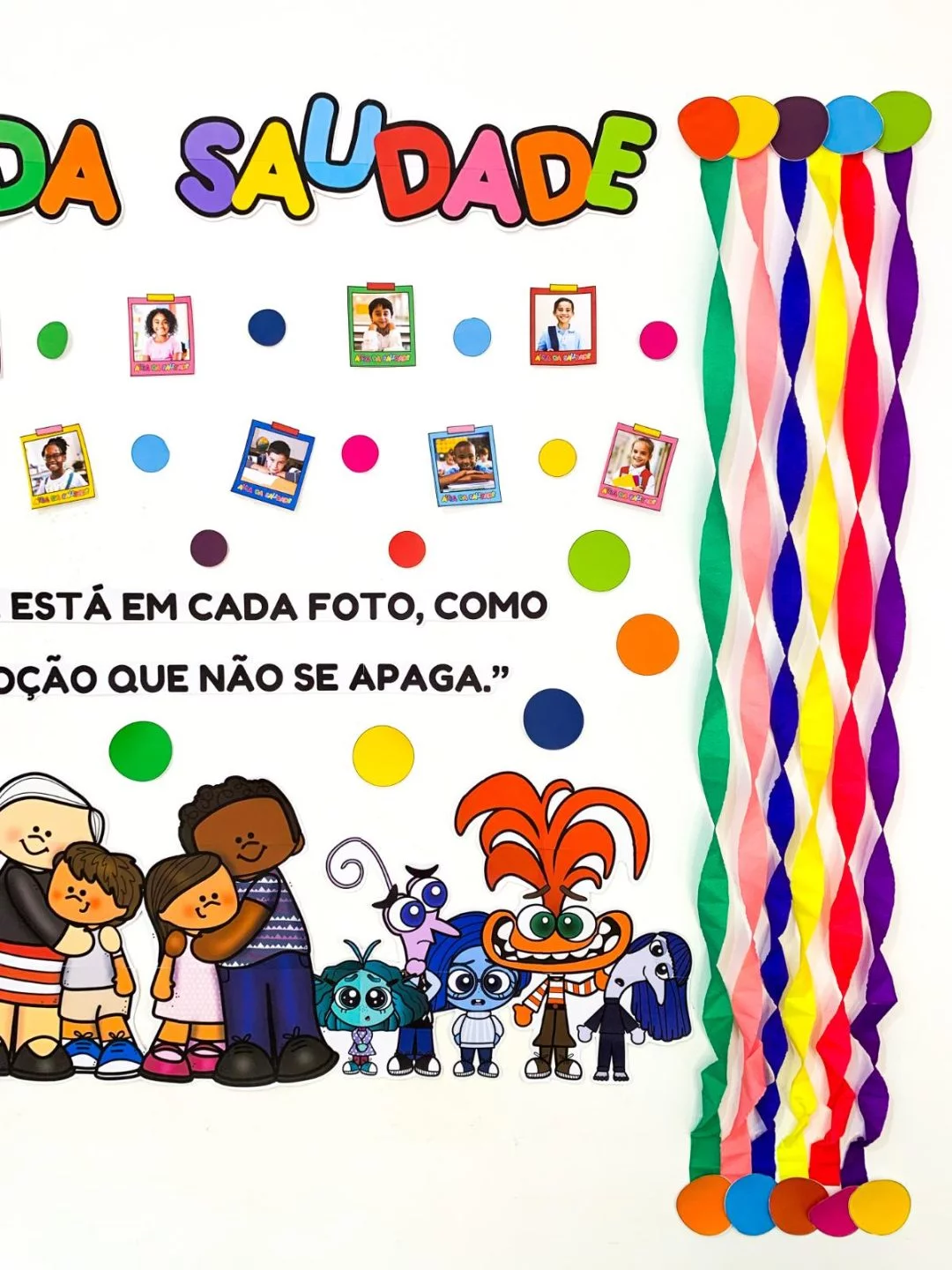 Painel Aula da Saudade – Tema Divertidamente - Imagem 3