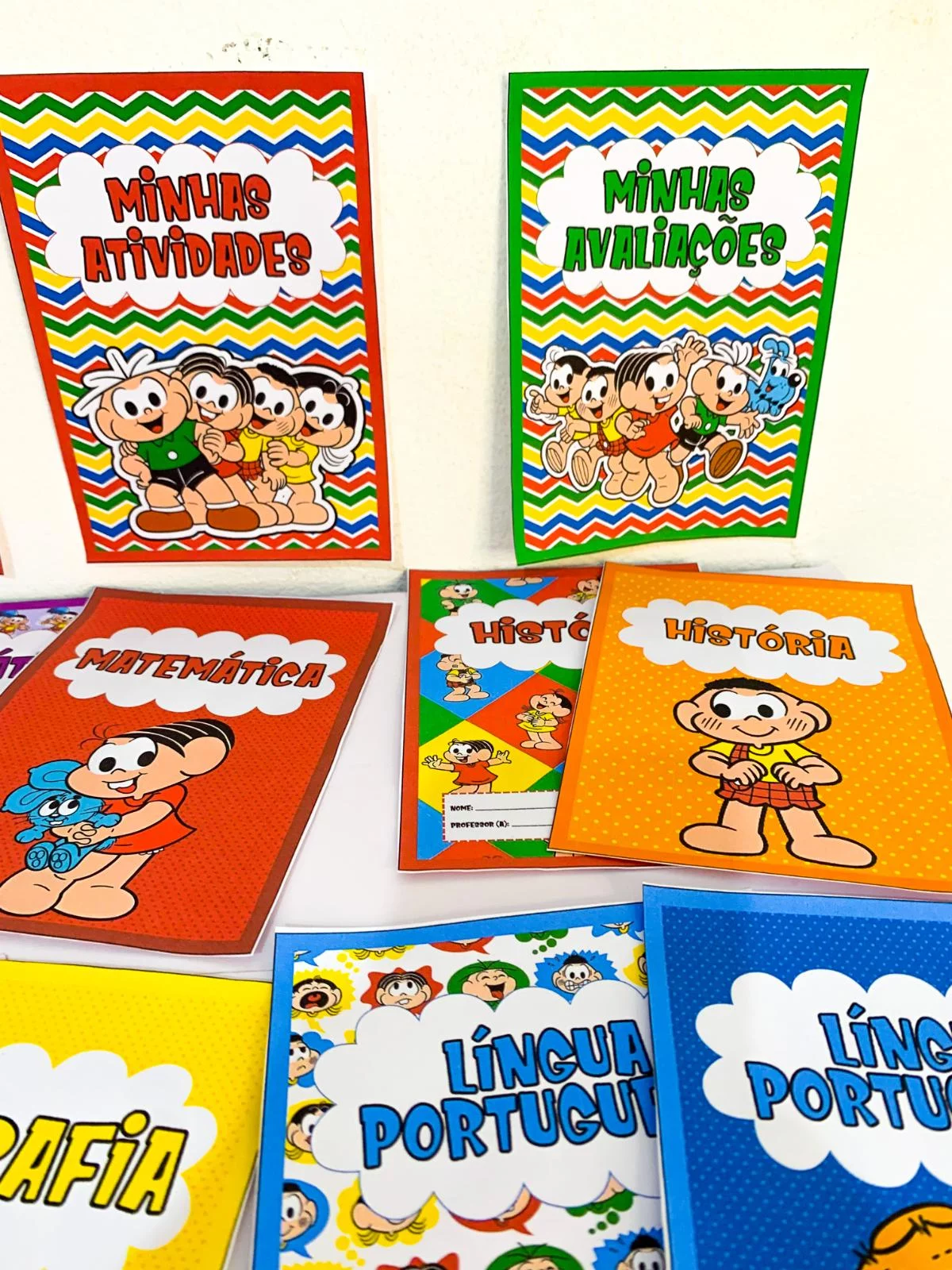 Capas de Caderno – Tema Turma da Mônica - Imagem 10