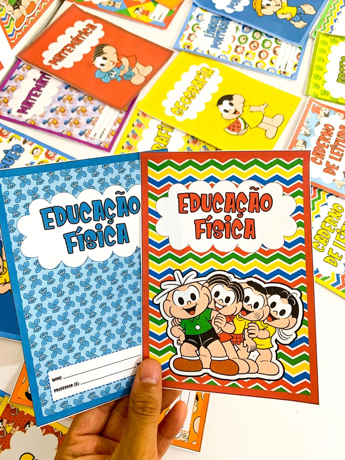 Capas de Caderno – Tema Turma da Mônica - Imagem 11