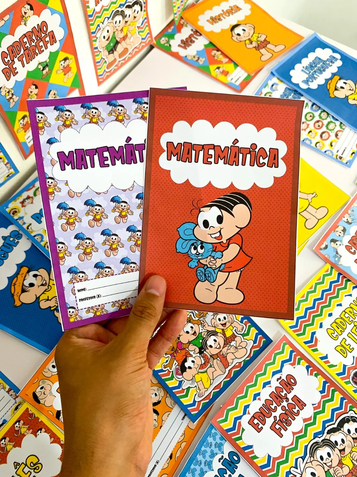 Capas de Caderno – Tema Turma da Mônica - Imagem 7