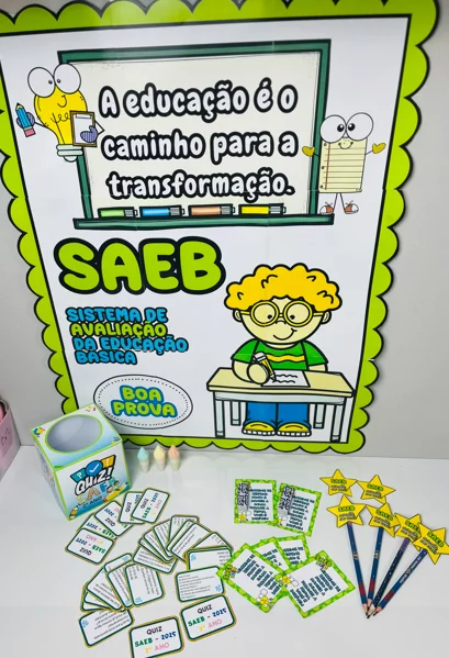 KIT SAEB – Aprender e revisar de forma leve e divertida!