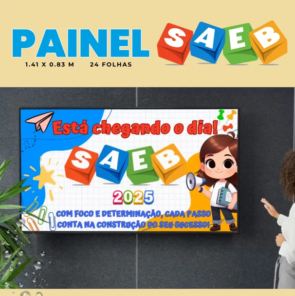 Painel SAEB 2025 - Kit 1