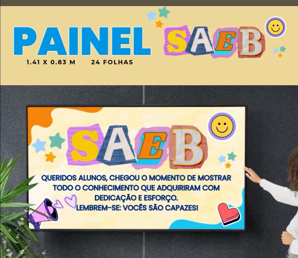 Painel SAEB 2025 - Kit 2