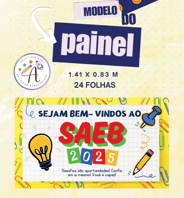 Painel SAEB com Muito Estilo! - Imagem 3
