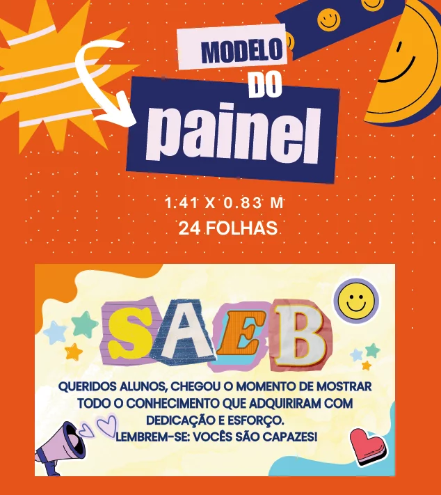 Painel SAEB 2025 - Kit 2 - Imagem 5