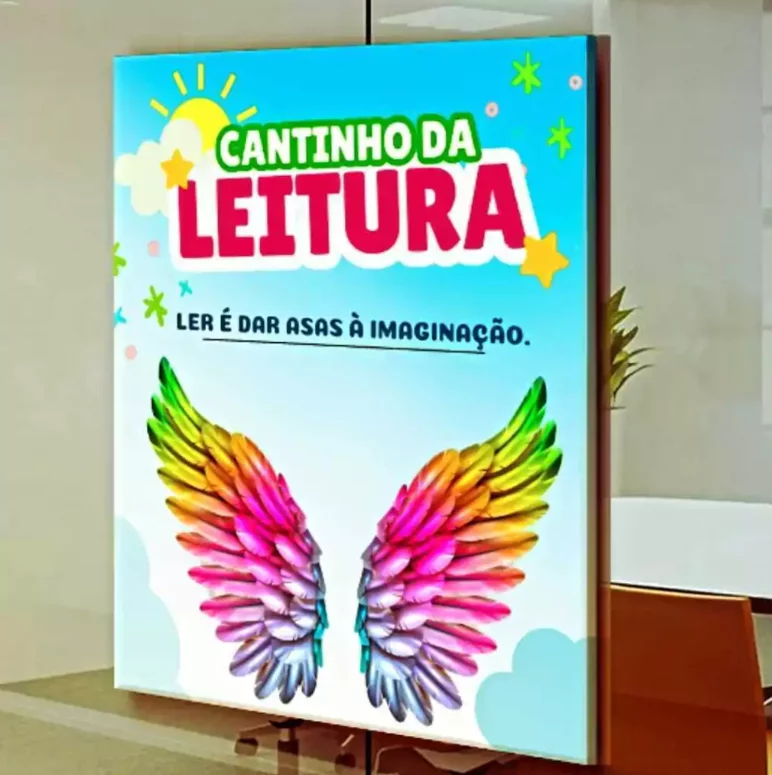 Painel Cantinho da Leitura