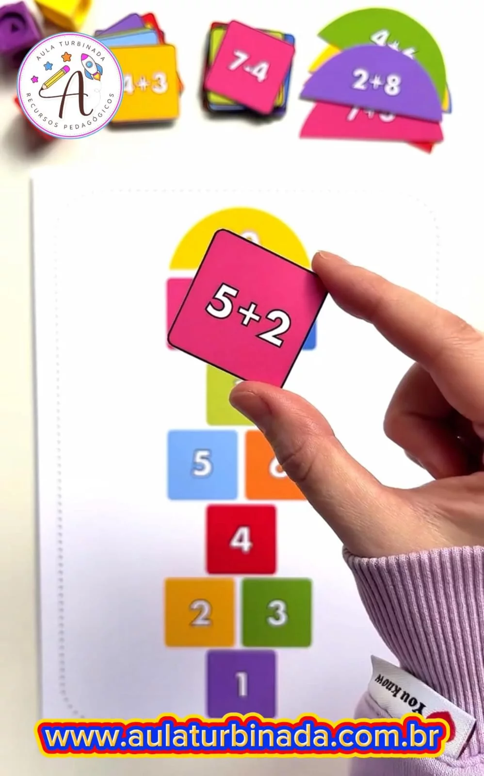 Amarelinha matemática - Imagem 2