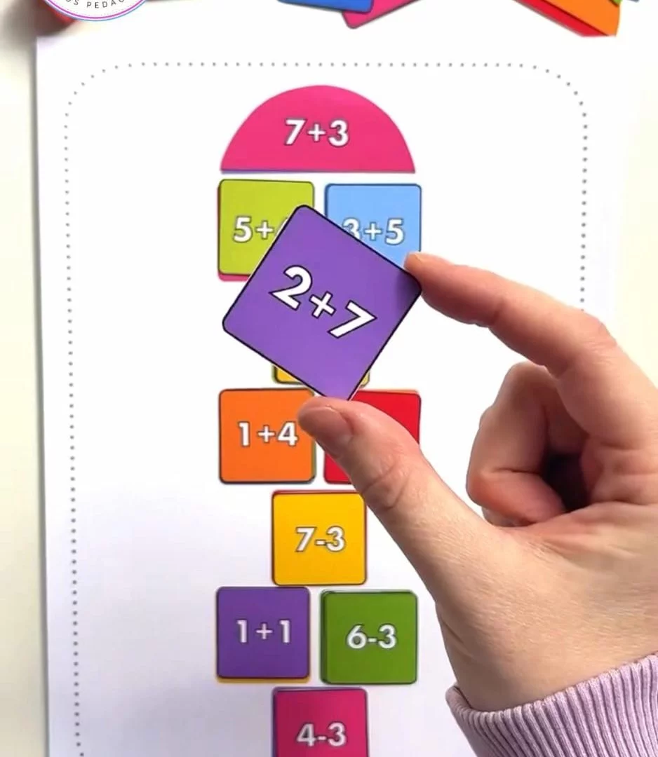Amarelinha matemática