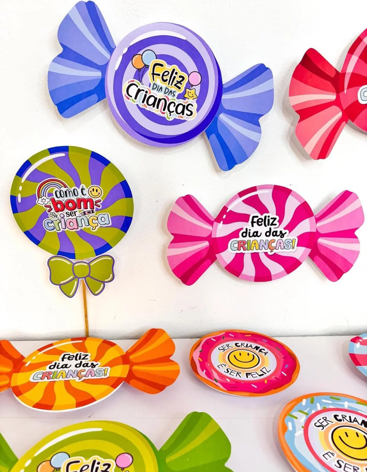 Lembrancinhas- Porta Guloseimas dia das crianças - Imagem 3