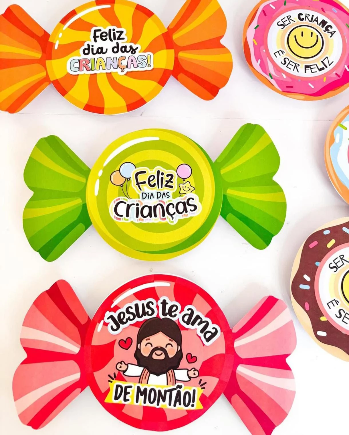Lembrancinhas- Porta Guloseimas dia das crianças - Imagem 6