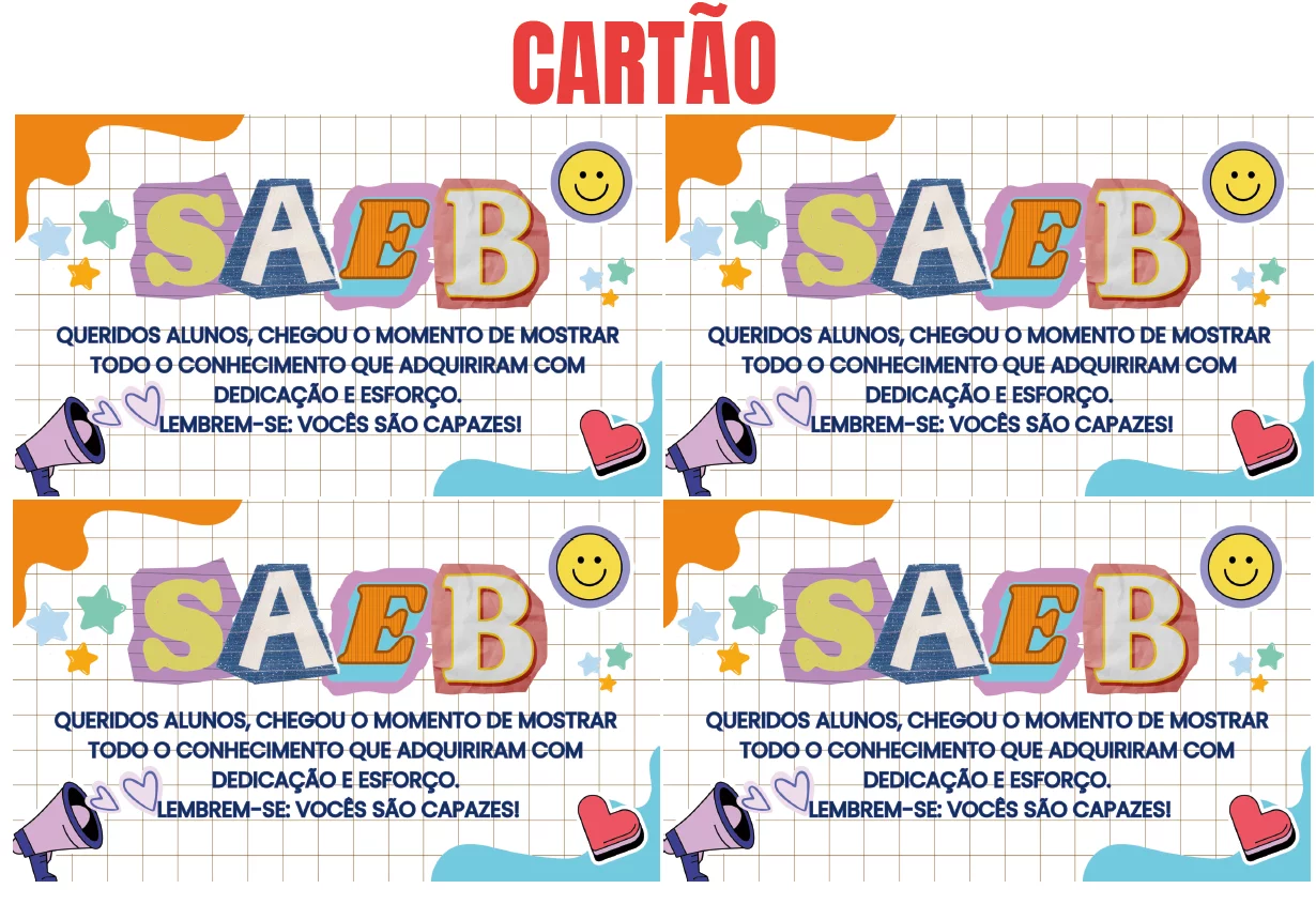 Painel SAEB 2025 - Kit 2 - Imagem 4